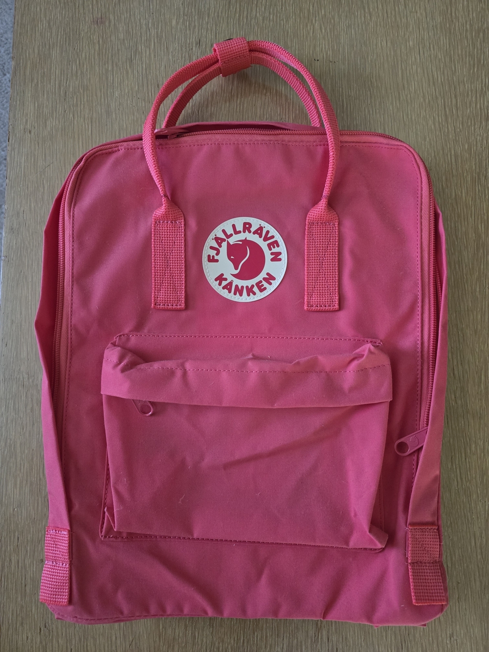 Fjallraven Kånken Backpack in Hot Pink/Coral
